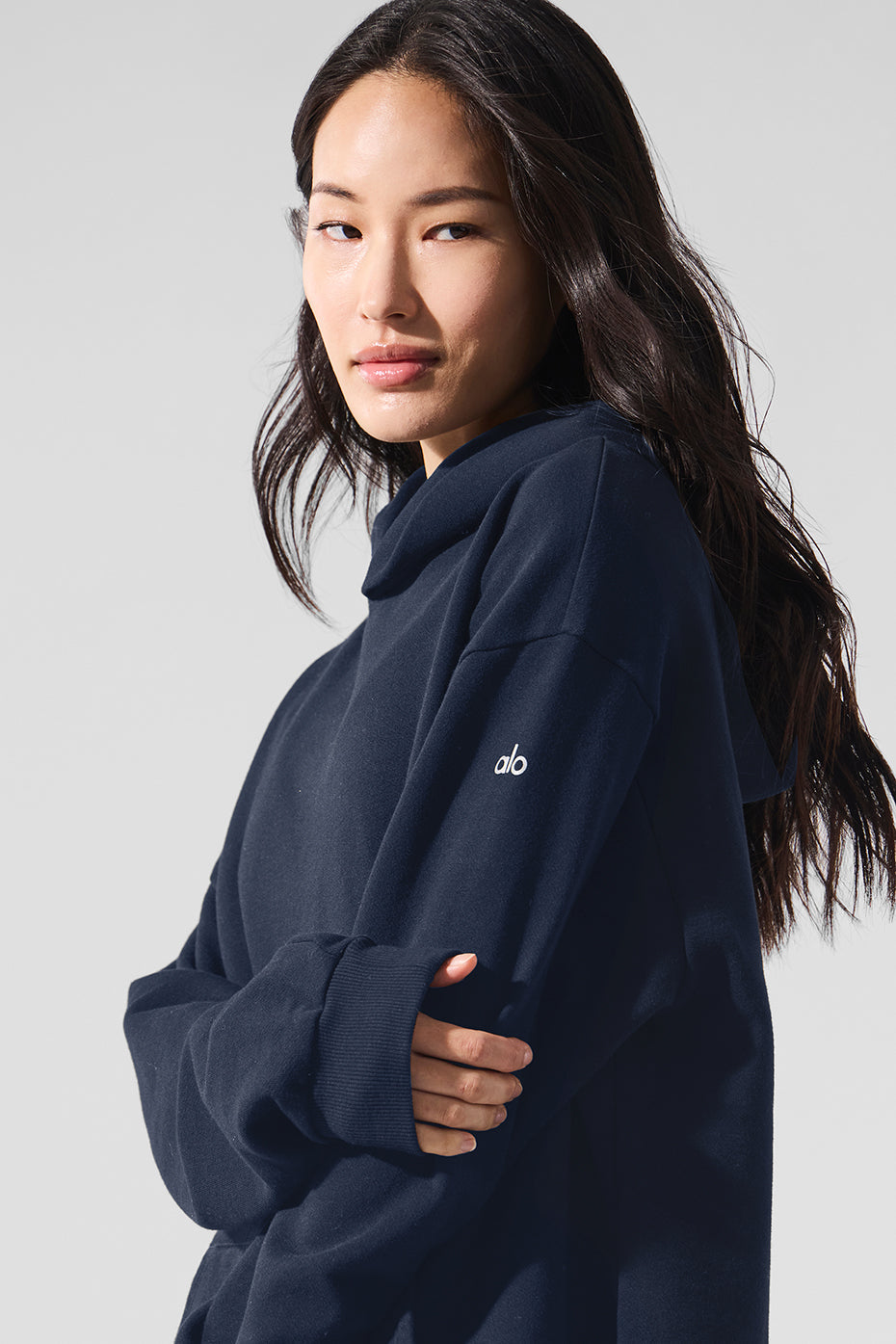 alo Chill Hoodie - Navy