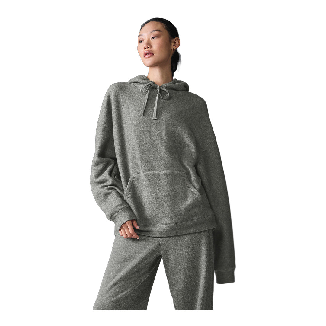 alo Triumph Restore Hoodie - Grey Triblend