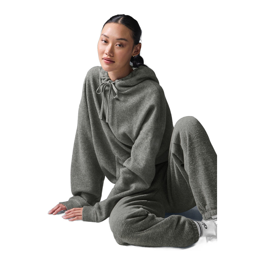 alo Triumph Restore Hoodie - Grey Triblend