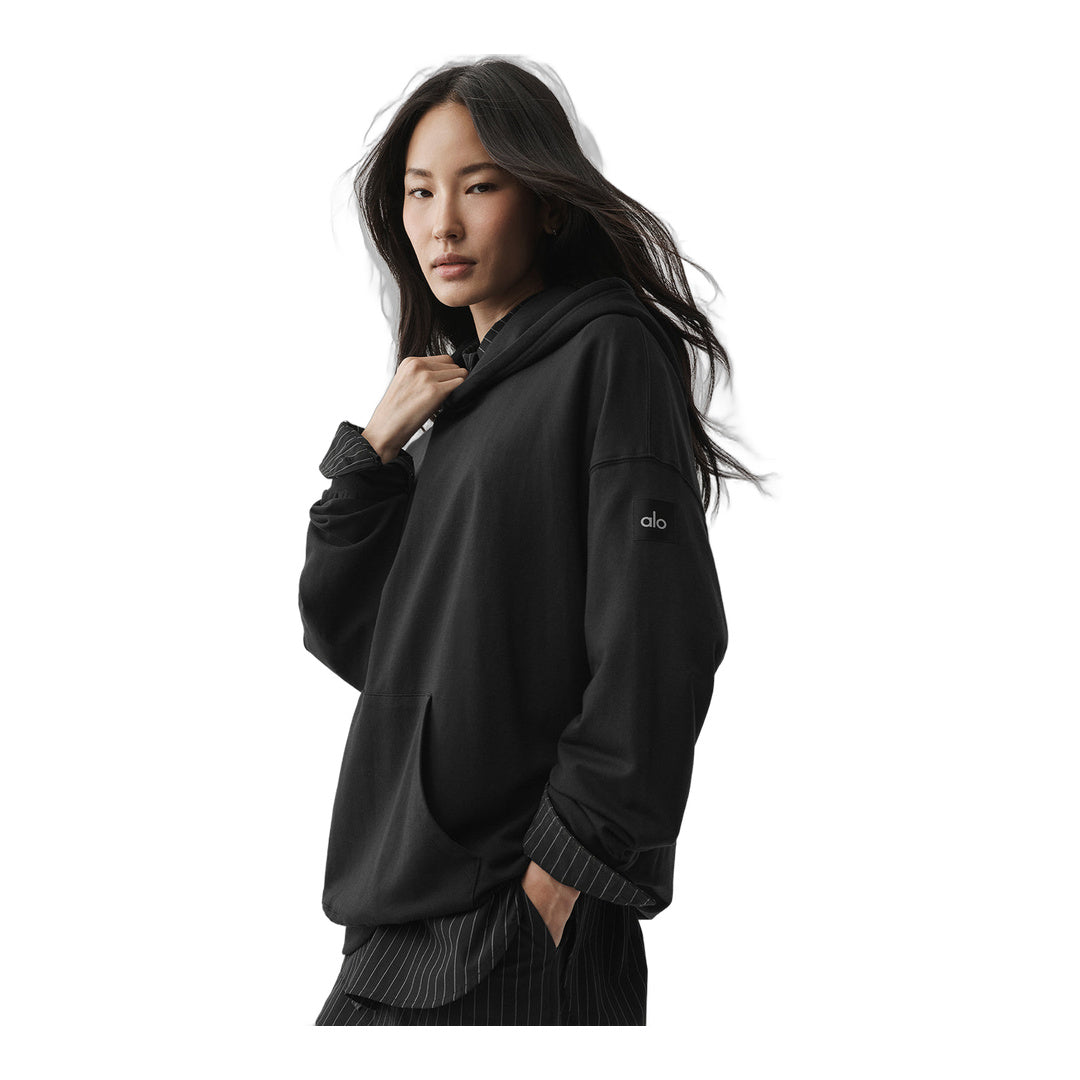alo Double Take Hoodie - Black