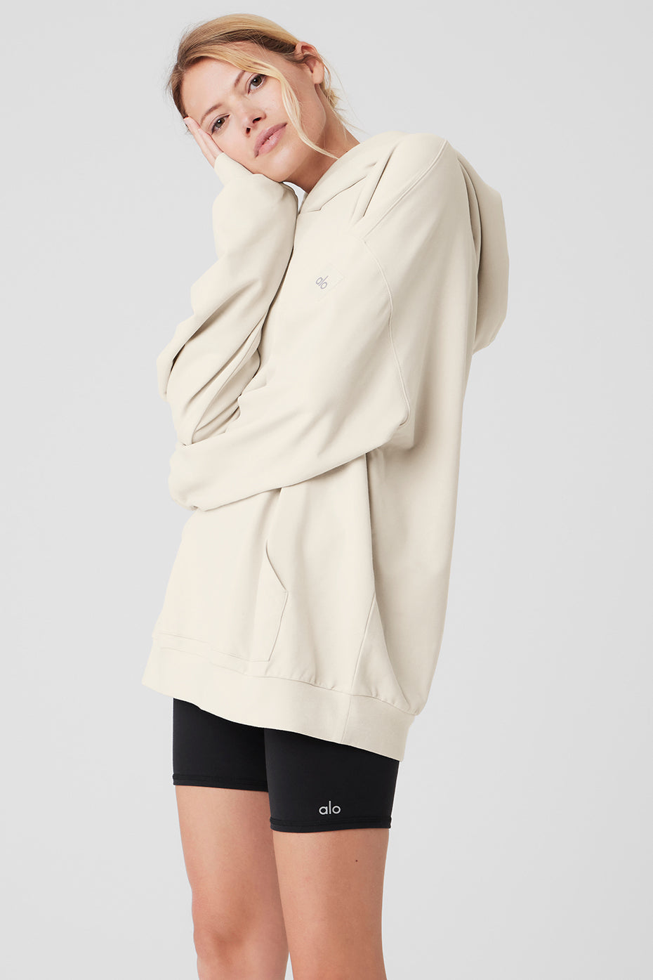alo Double Take Hoodie - Bone