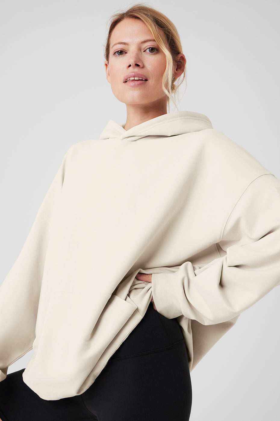 alo Double Take Hoodie - Bone