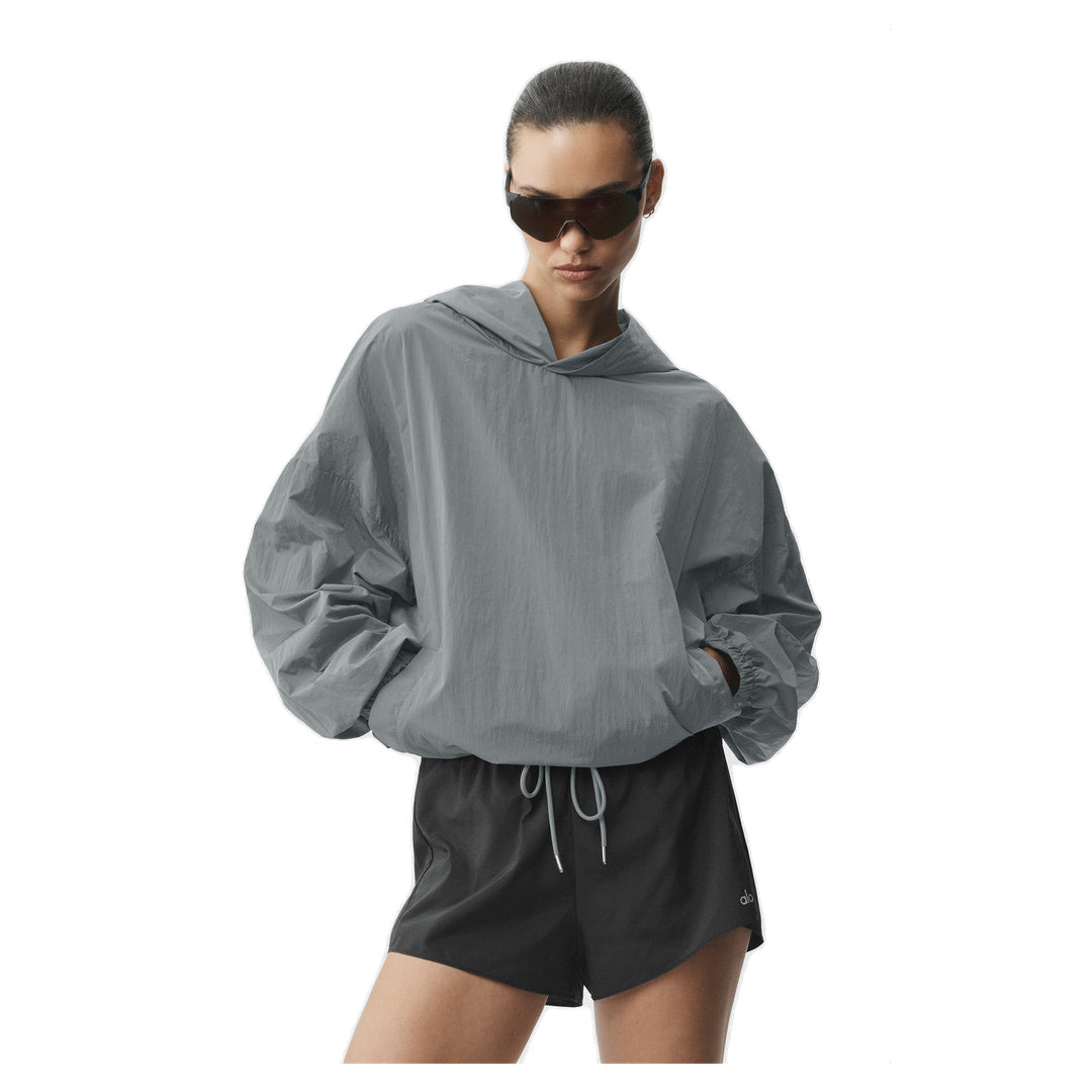 ALO Axis Hooded Pullover - Monument