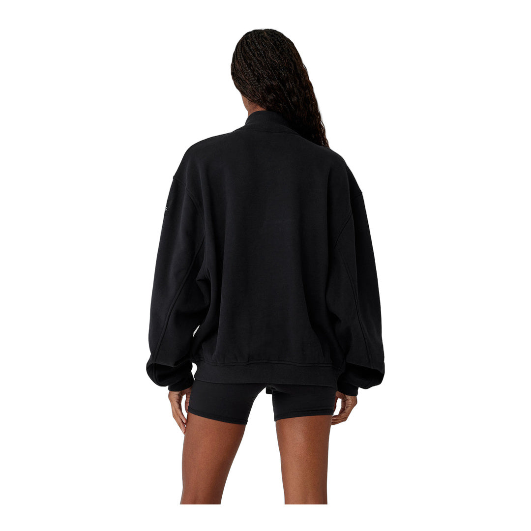 alo Renown Varsity Jacket - Black