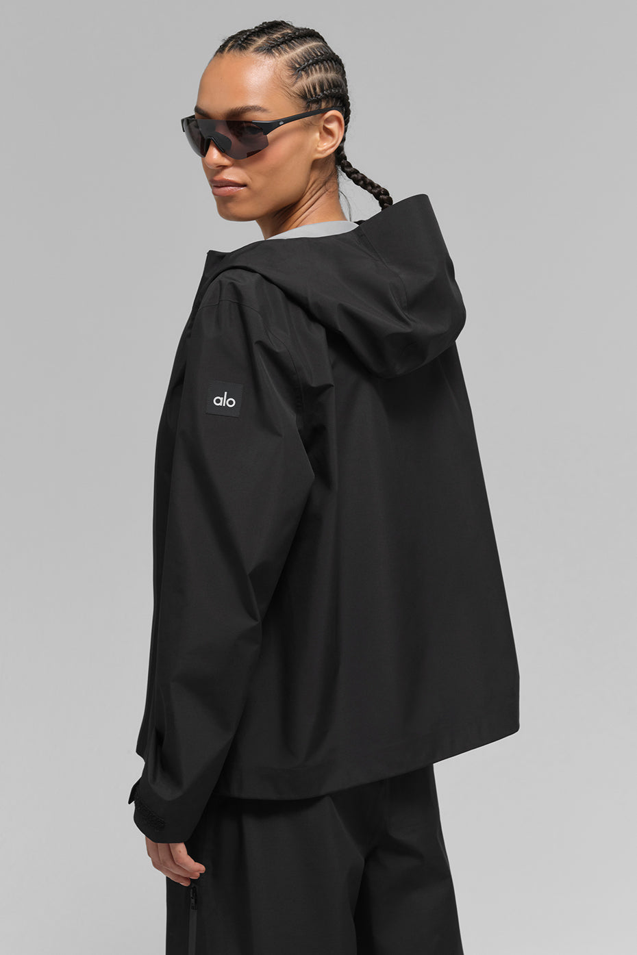 alo Alpha Shell Jacket - Black