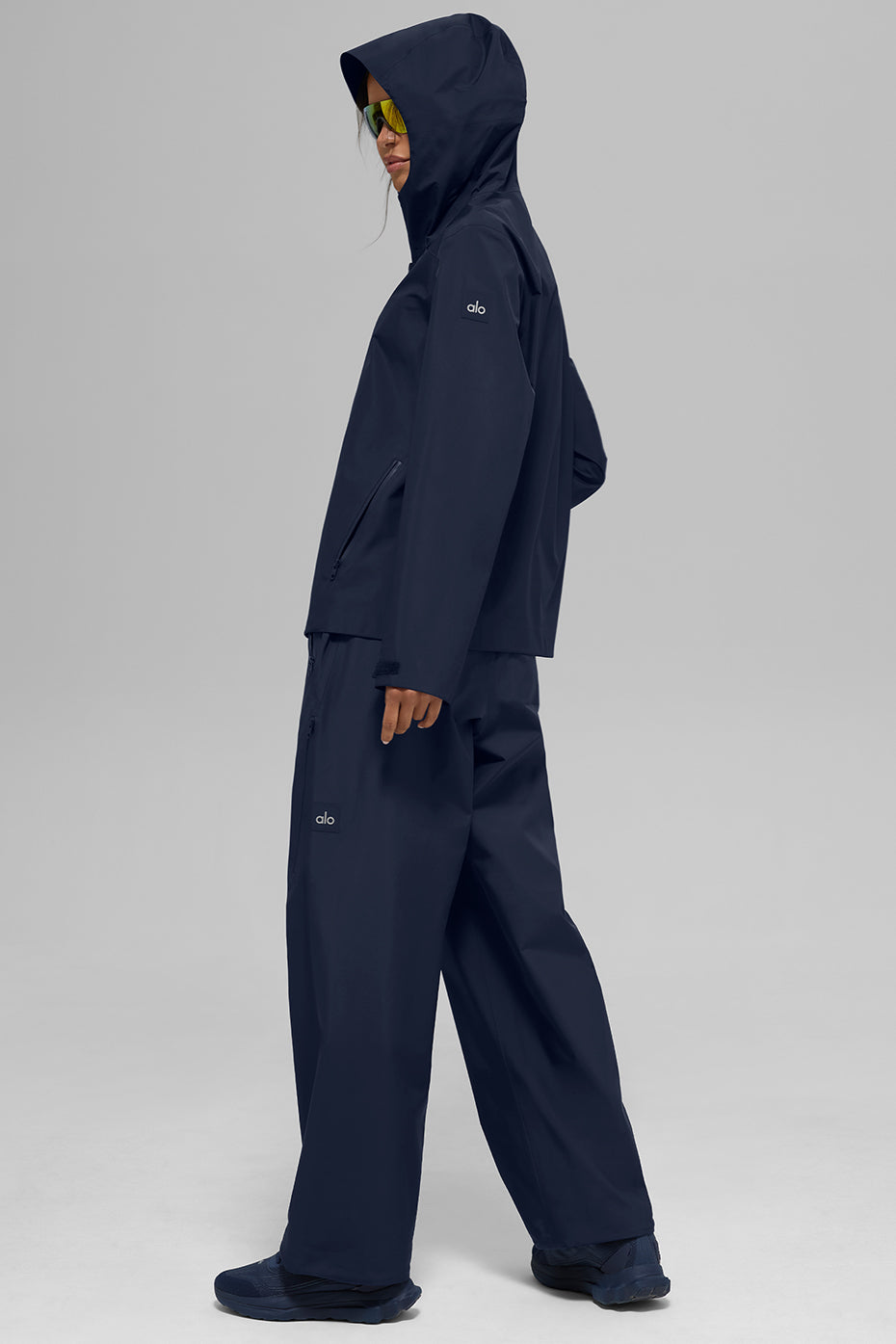 alo Alpha Shell Jacket - Navy
