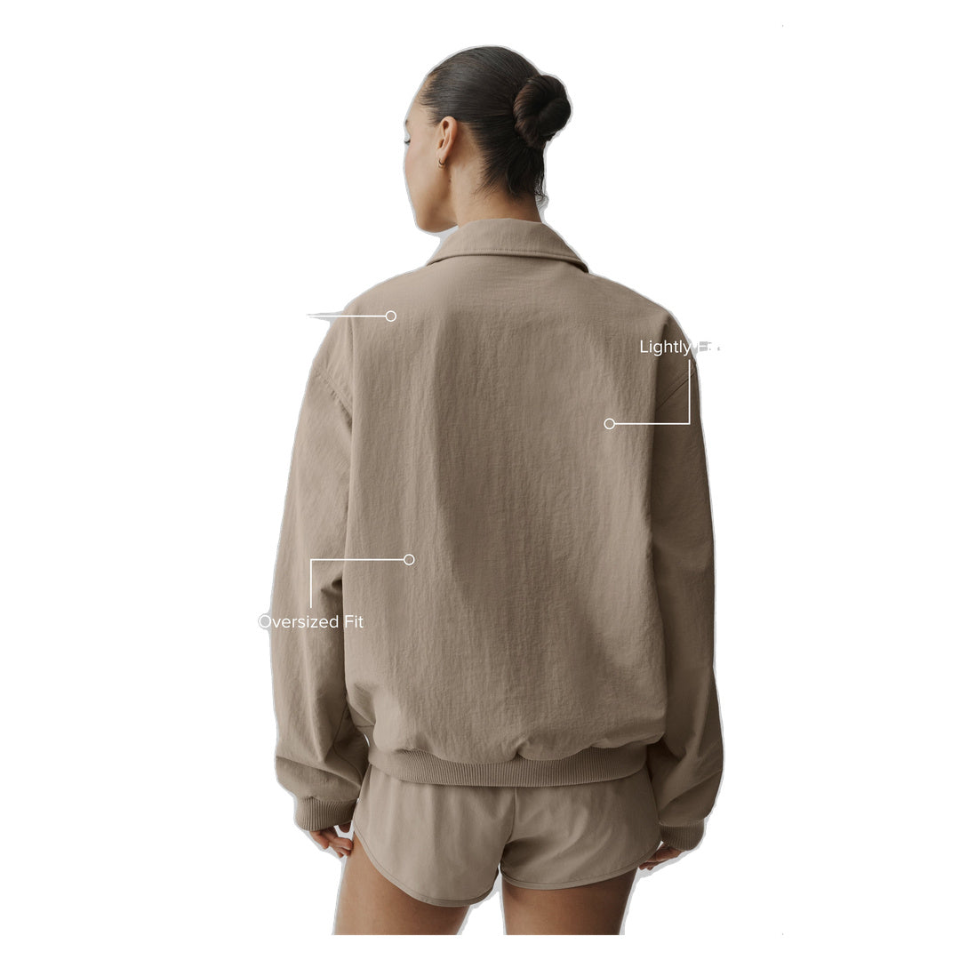 ALO Duality Bomber Jacket - Gravel