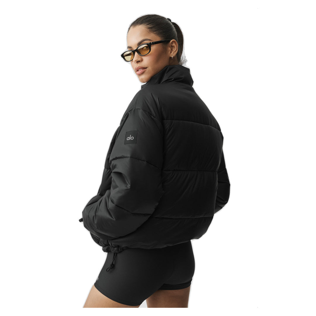 ALO Cold Front Puffer Jacket - Black