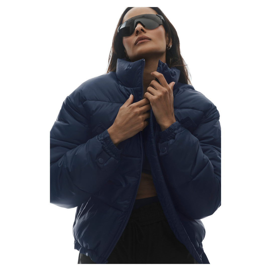 ALO Cold Front Puffer Jacket - Navy