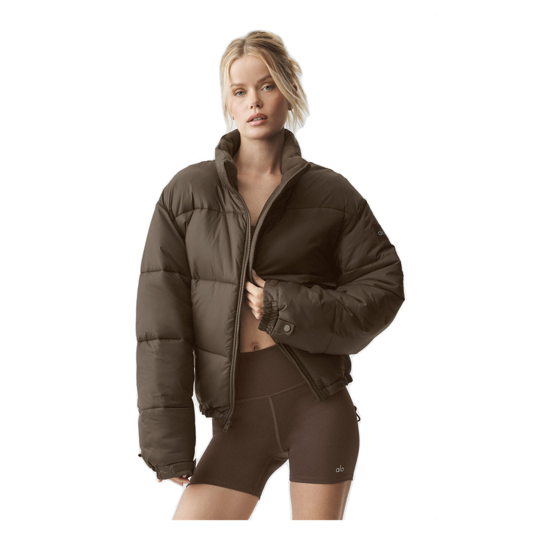 ALO Cold Front Puffer Jacket - Espresso