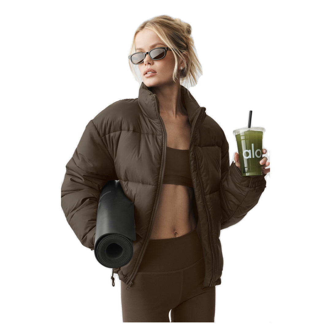 ALO Cold Front Puffer Jacket - Espresso
