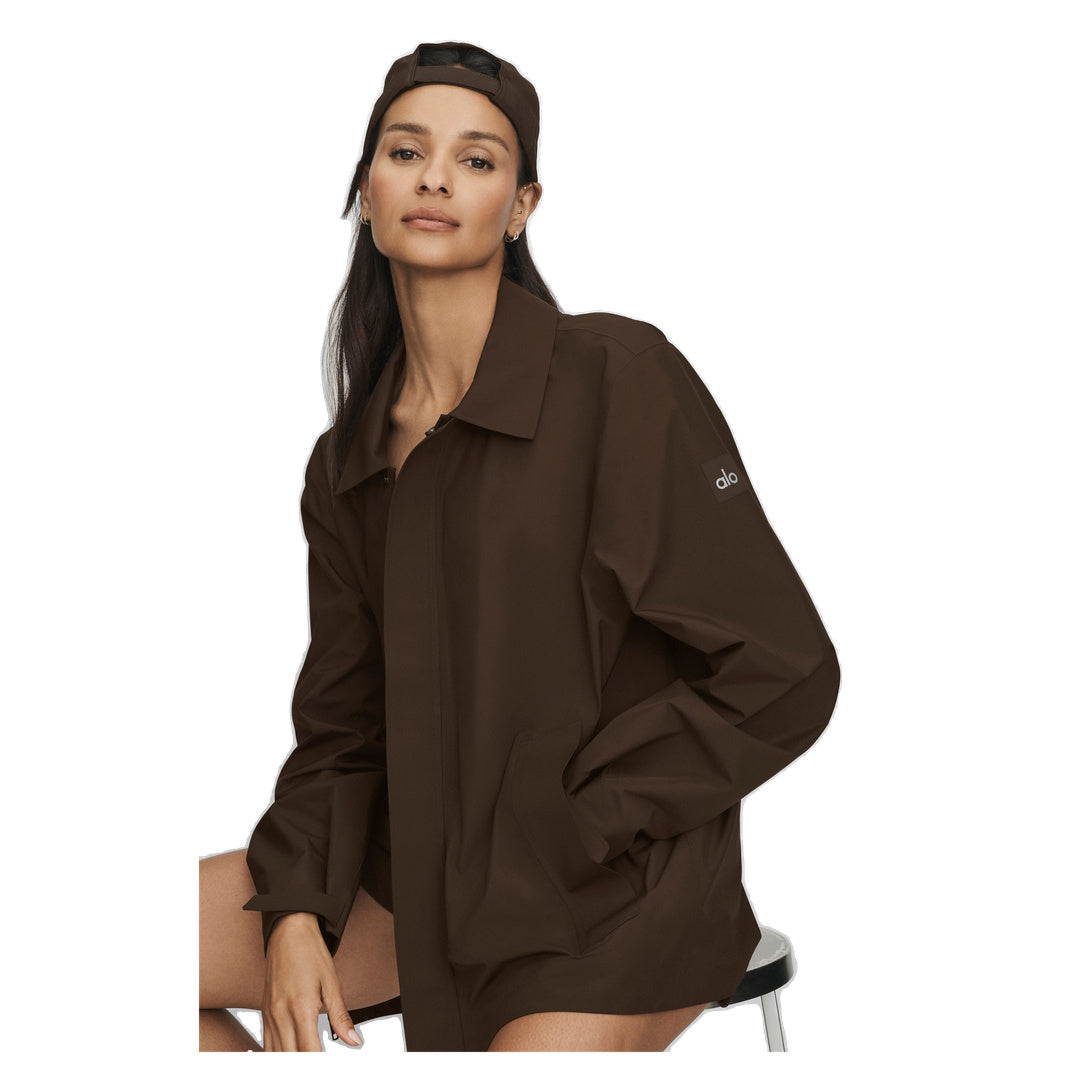 ALO Alpha Shell Overshirt - Espresso