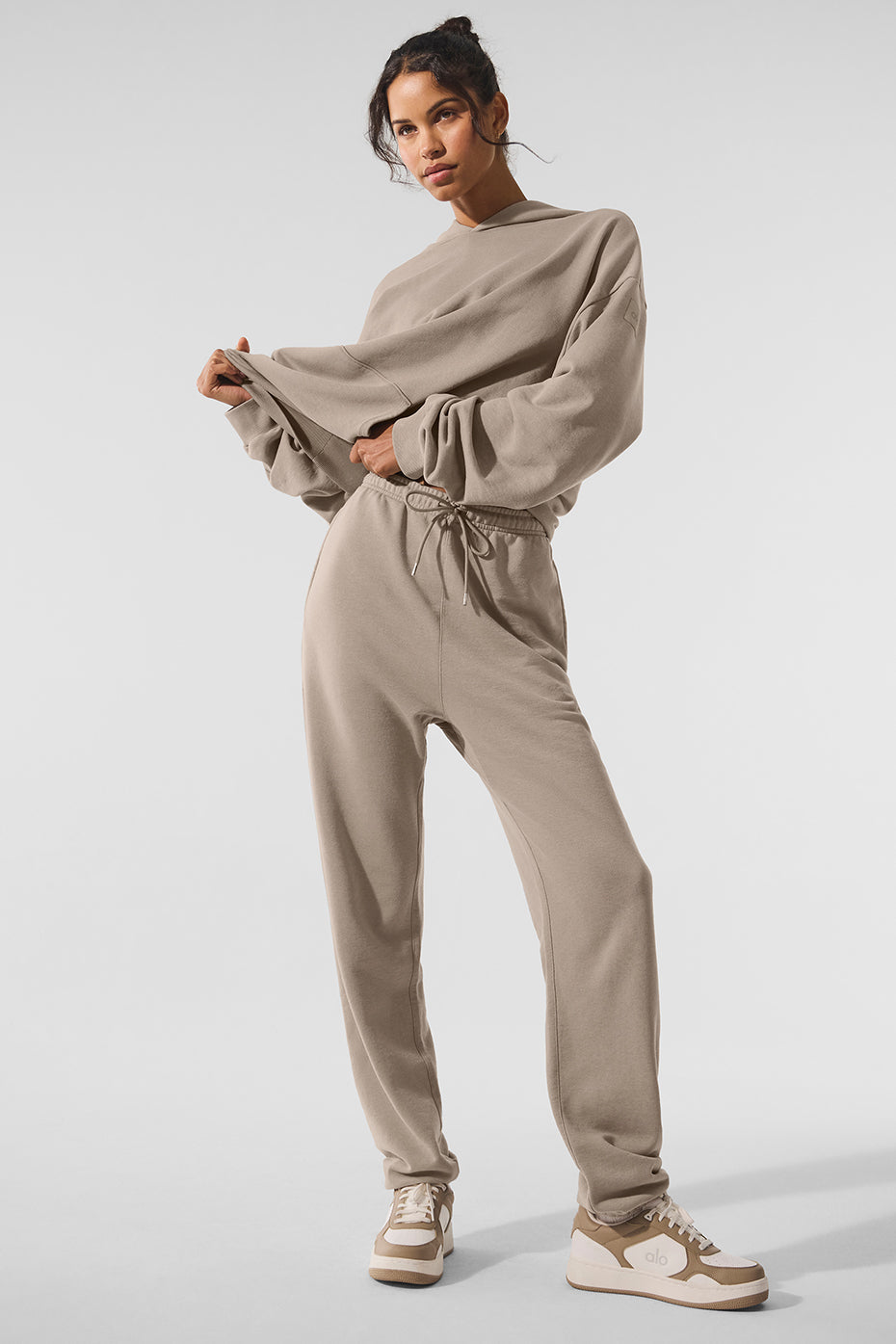 alo Chill Vintage Wash Sweatpant - Gravel Wash