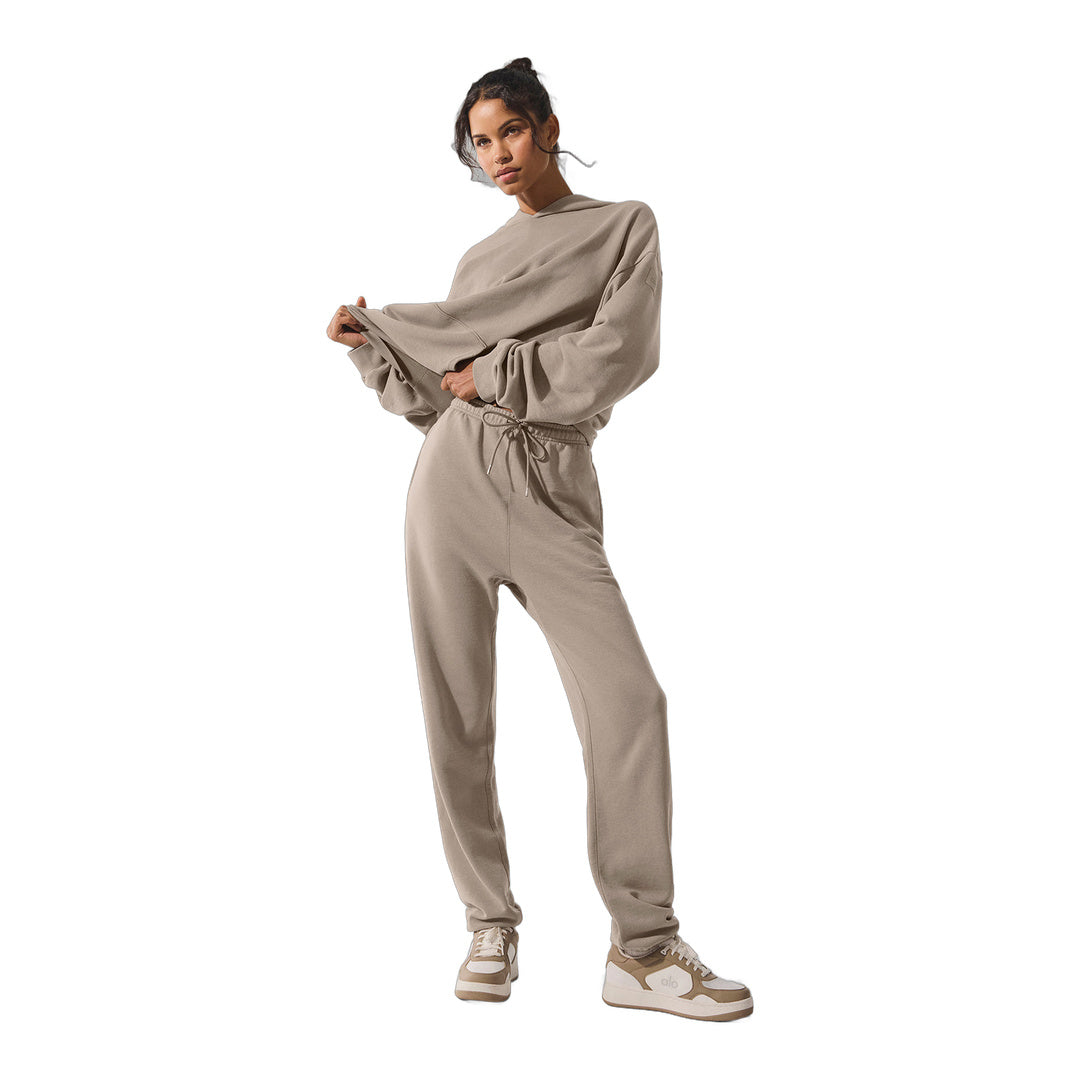 alo Chill Vintage Wash Sweatpant - Gravel Wash