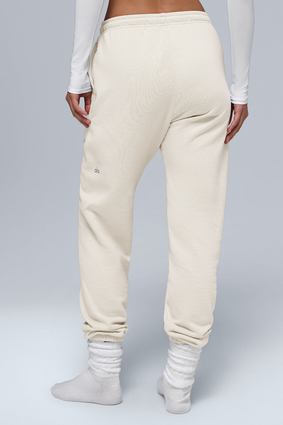 alo Chill Sweatpant - Bone