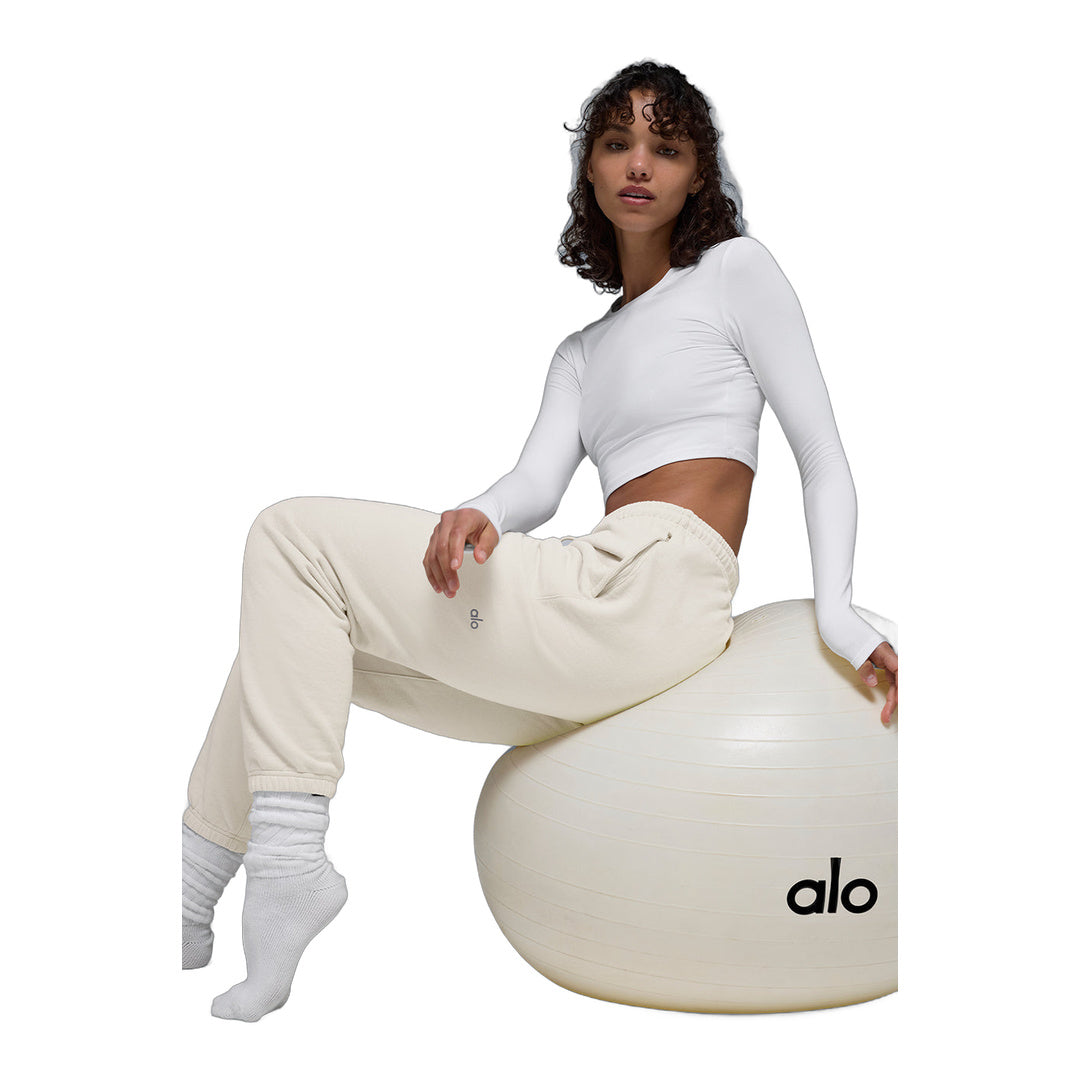 alo Chill Sweatpant - Bone