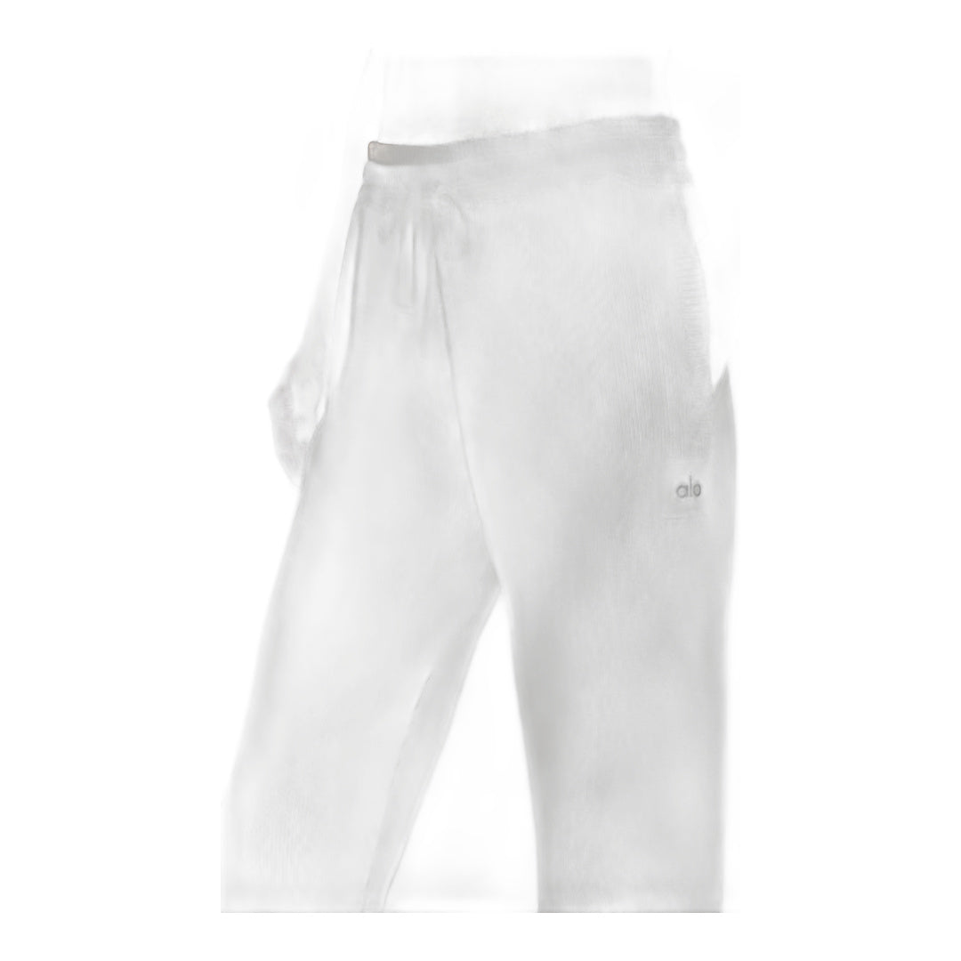 alo Scholar Straight Leg Sweatpant - Ivory