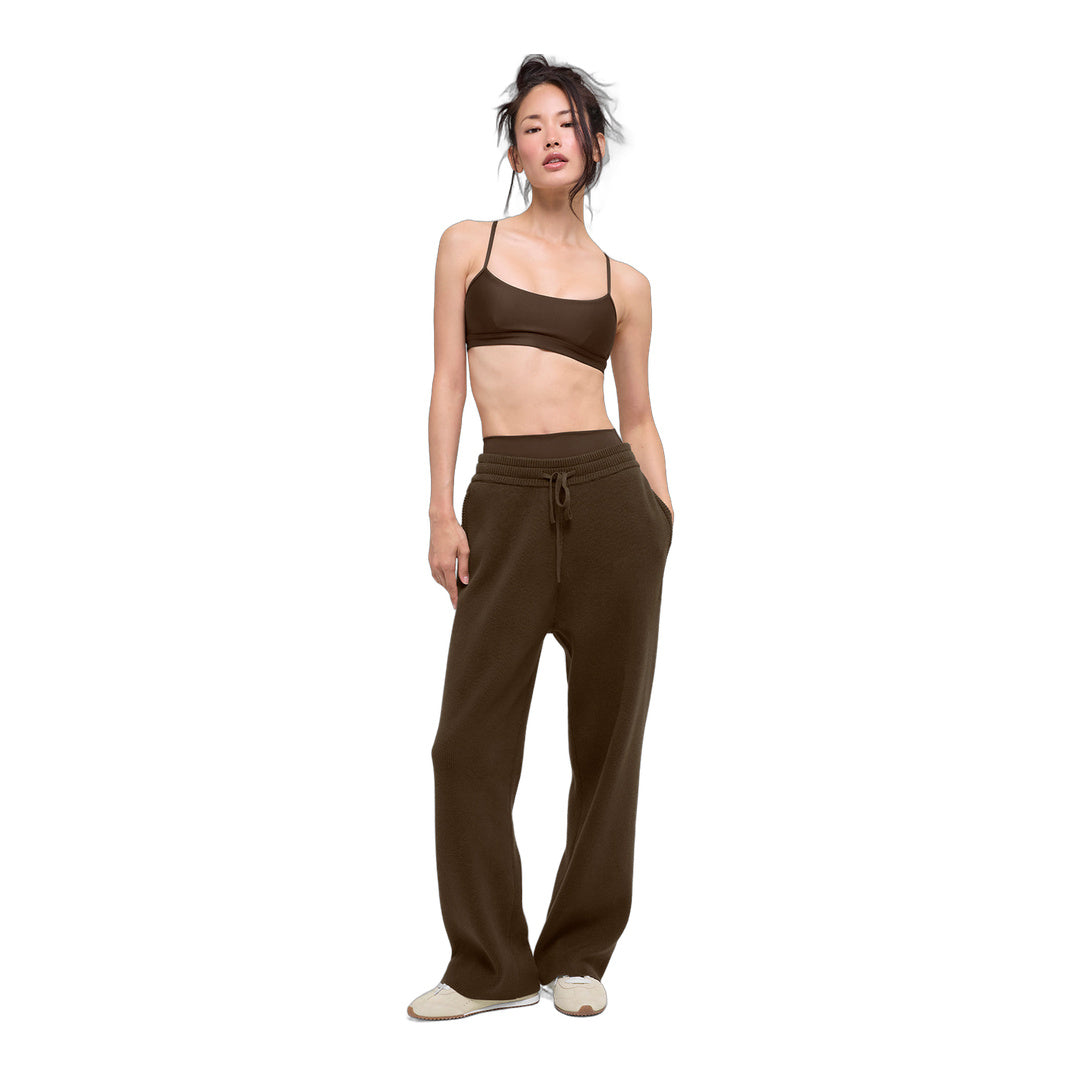 alo Scholar Straight Leg Sweatpant - Espresso