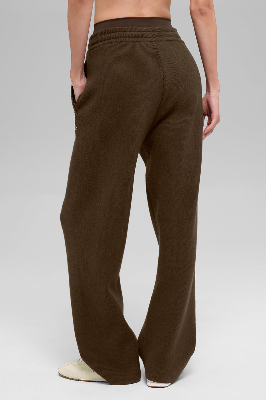 alo Scholar Straight Leg Sweatpant - Espresso