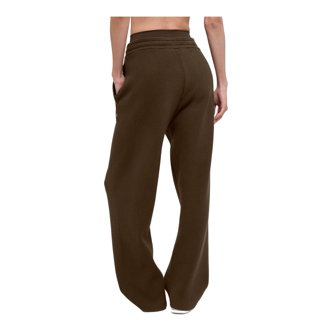 alo Scholar Straight Leg Sweatpant - Espresso
