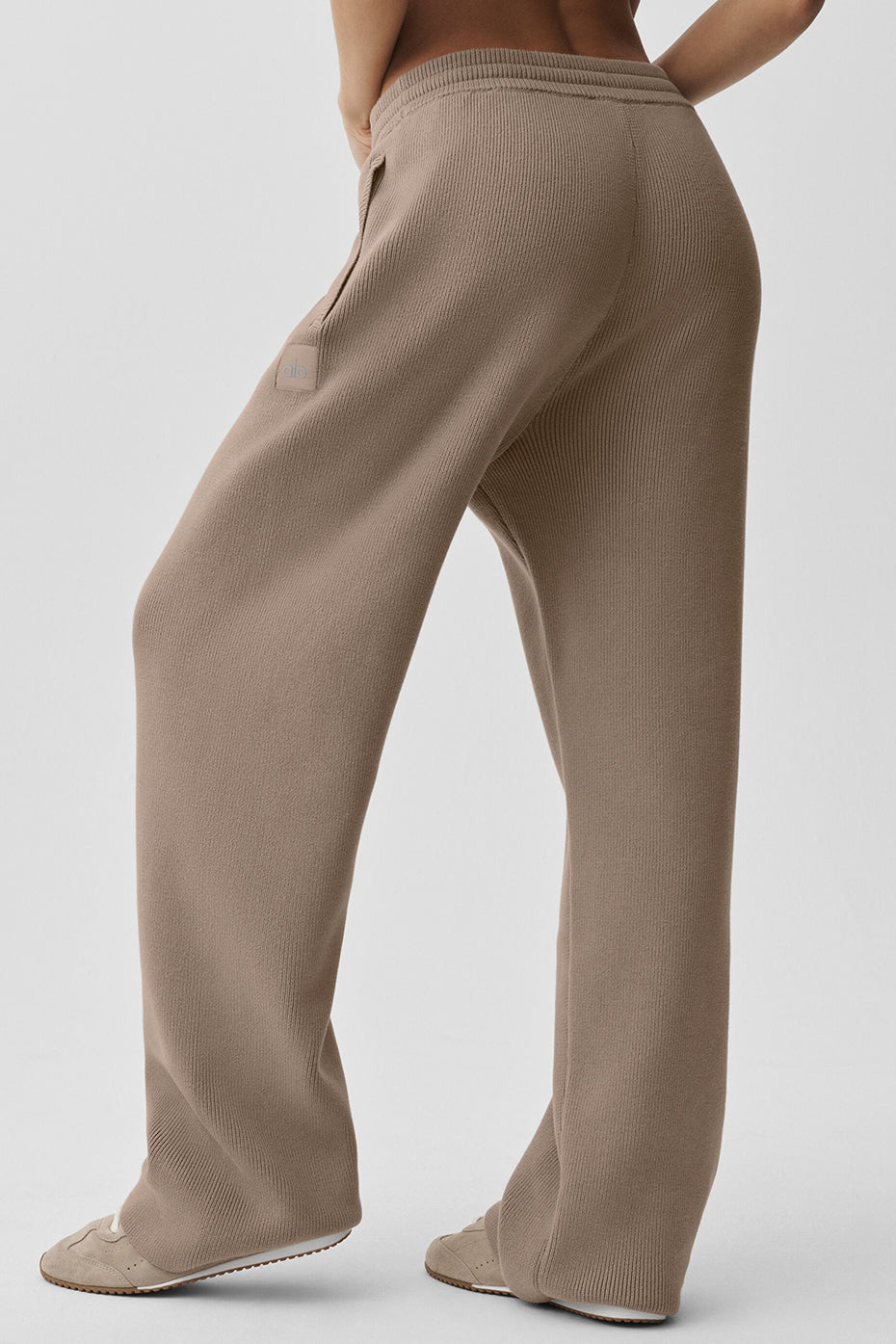 alo Scholar Straight Leg Sweatpant - Gravel