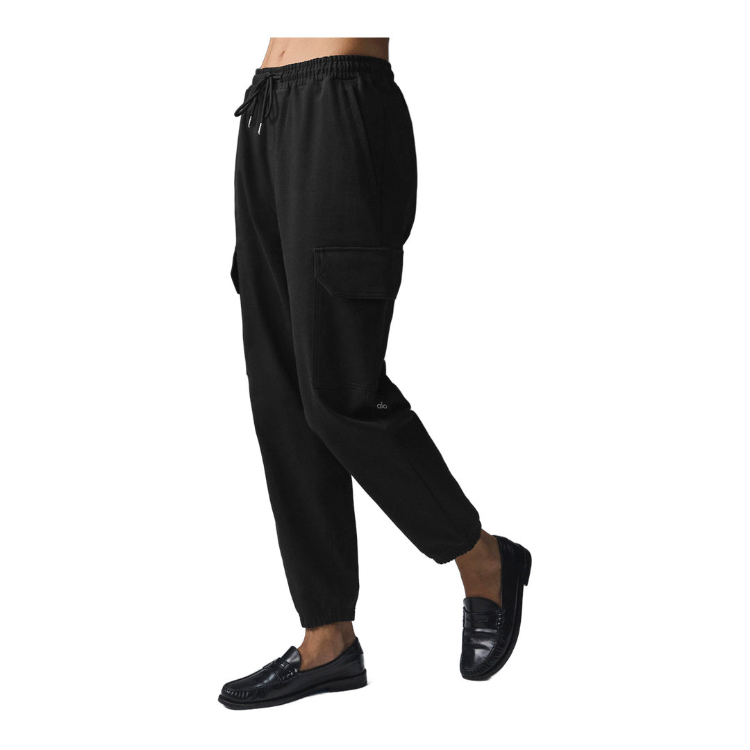 alo Edition Sueded Jogger - Black