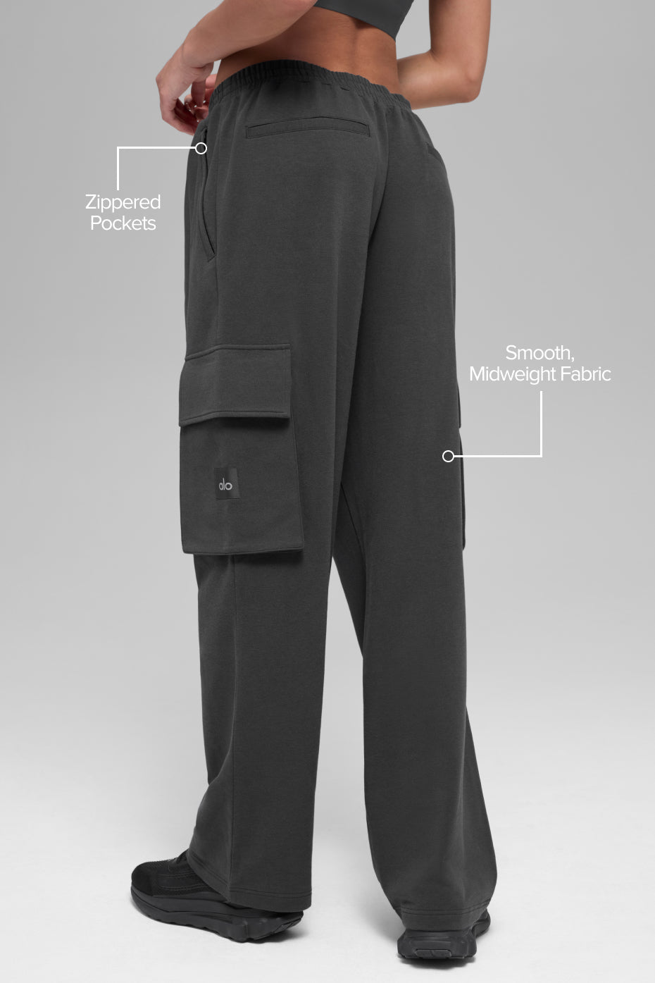 alo Double Take Cargo Pant - Anthracite
