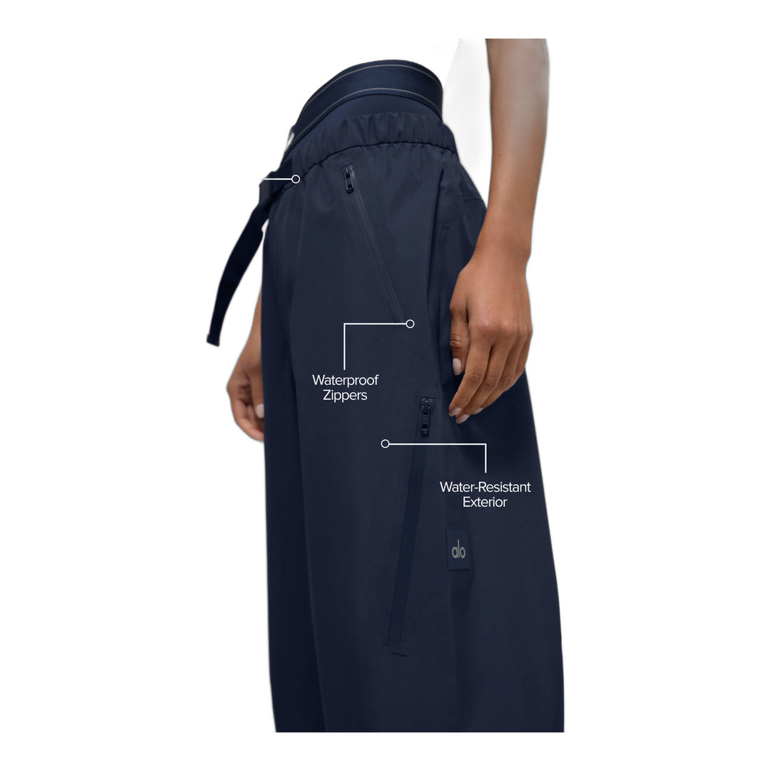 alo Alpha Shell Pant - Navy