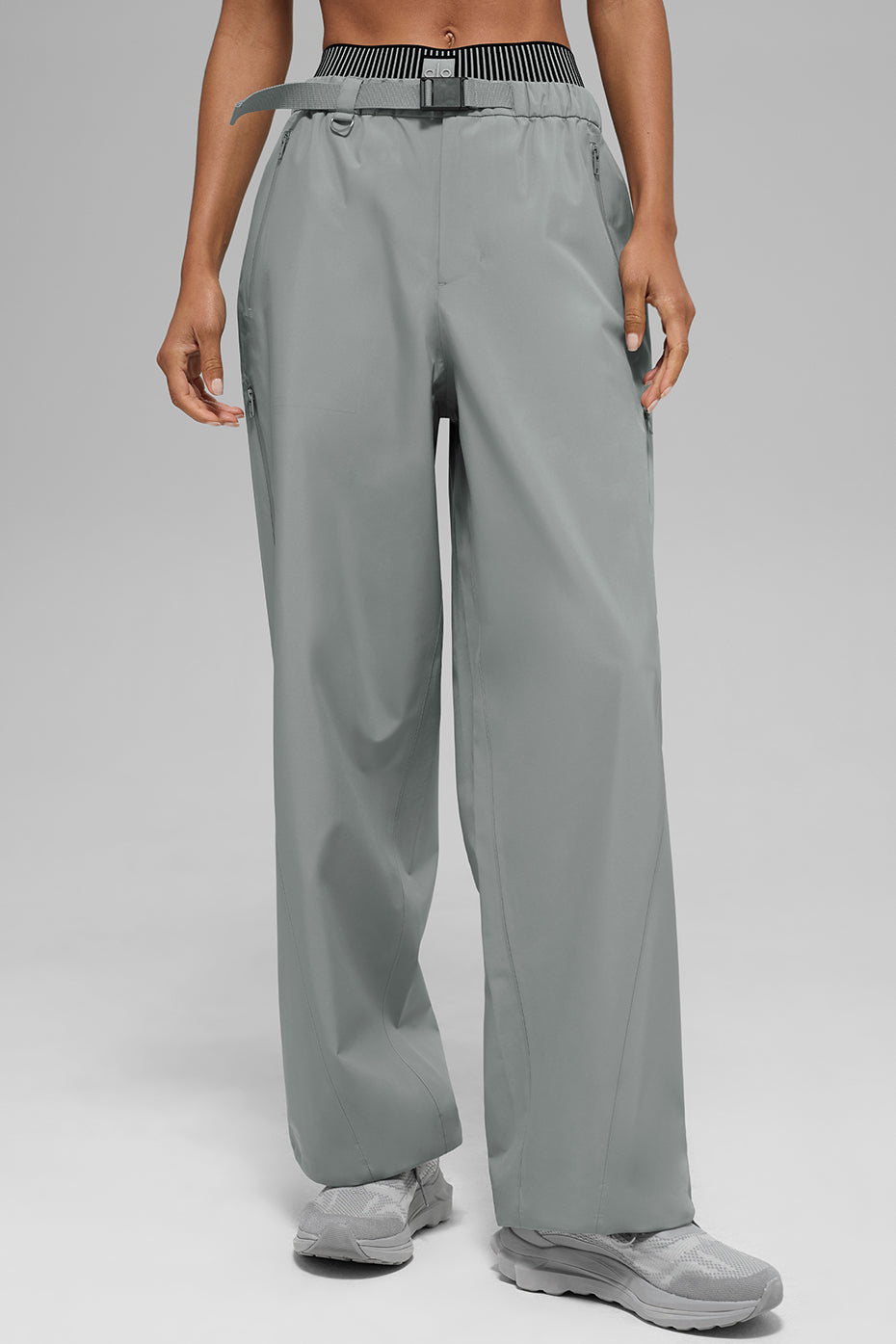 alo Alpha Shell Pant - Lunar Grey