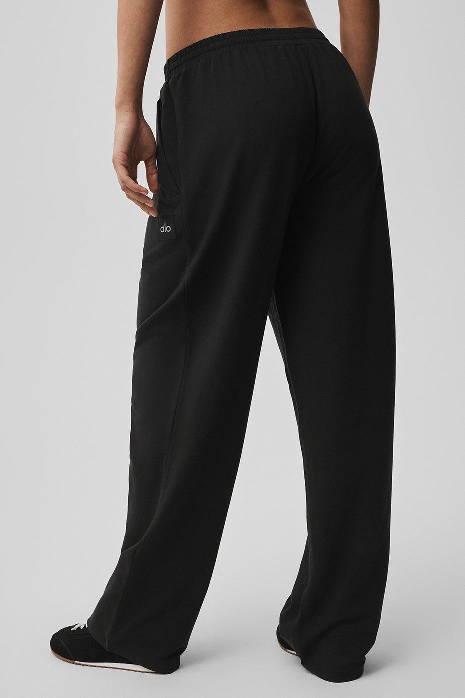 alo Double Take Straight Leg Pant - Black