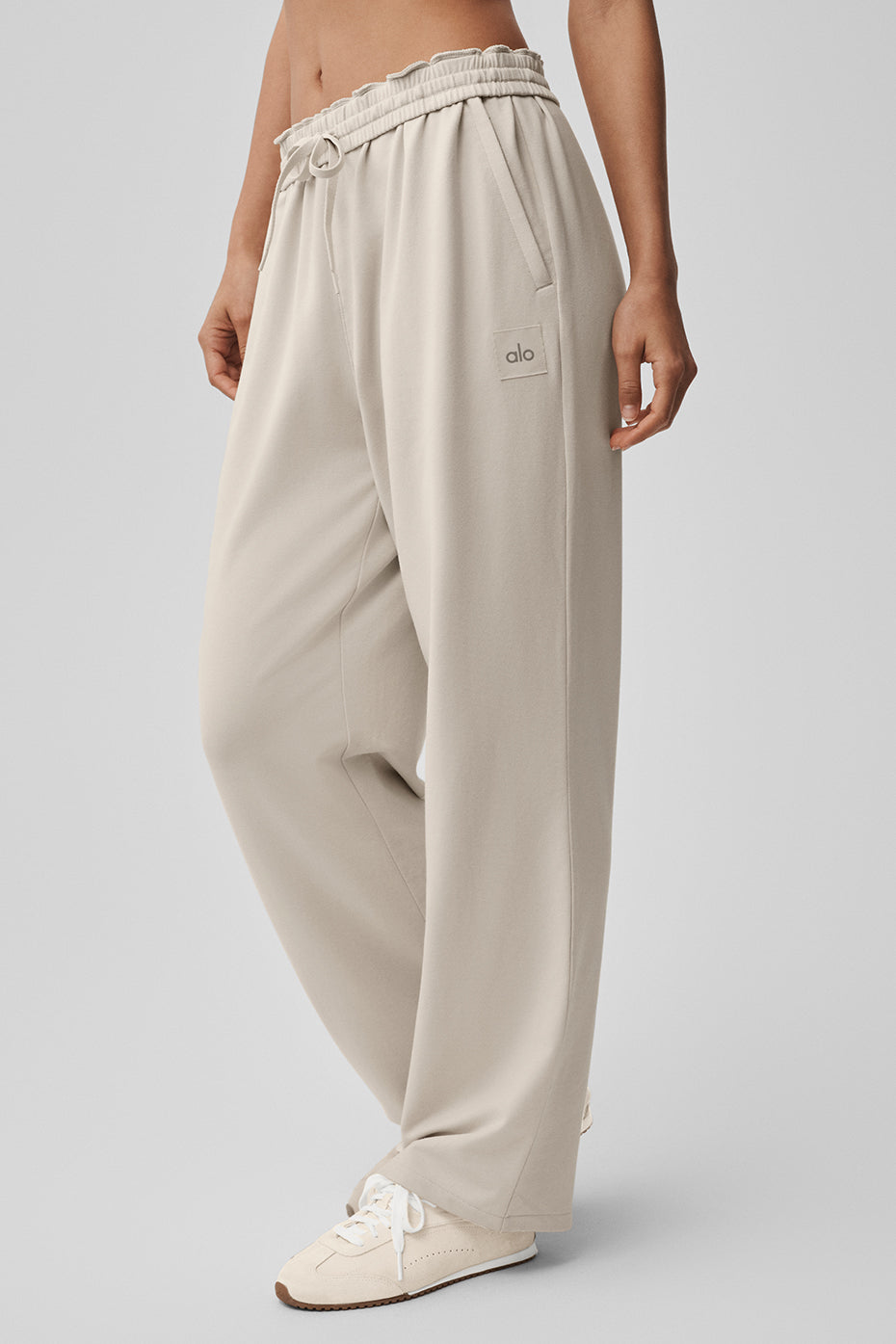 alo Double Take Straight Leg Pant - Bone