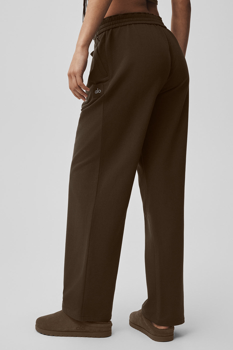 alo Double Take Straight Leg Pant - Espresso