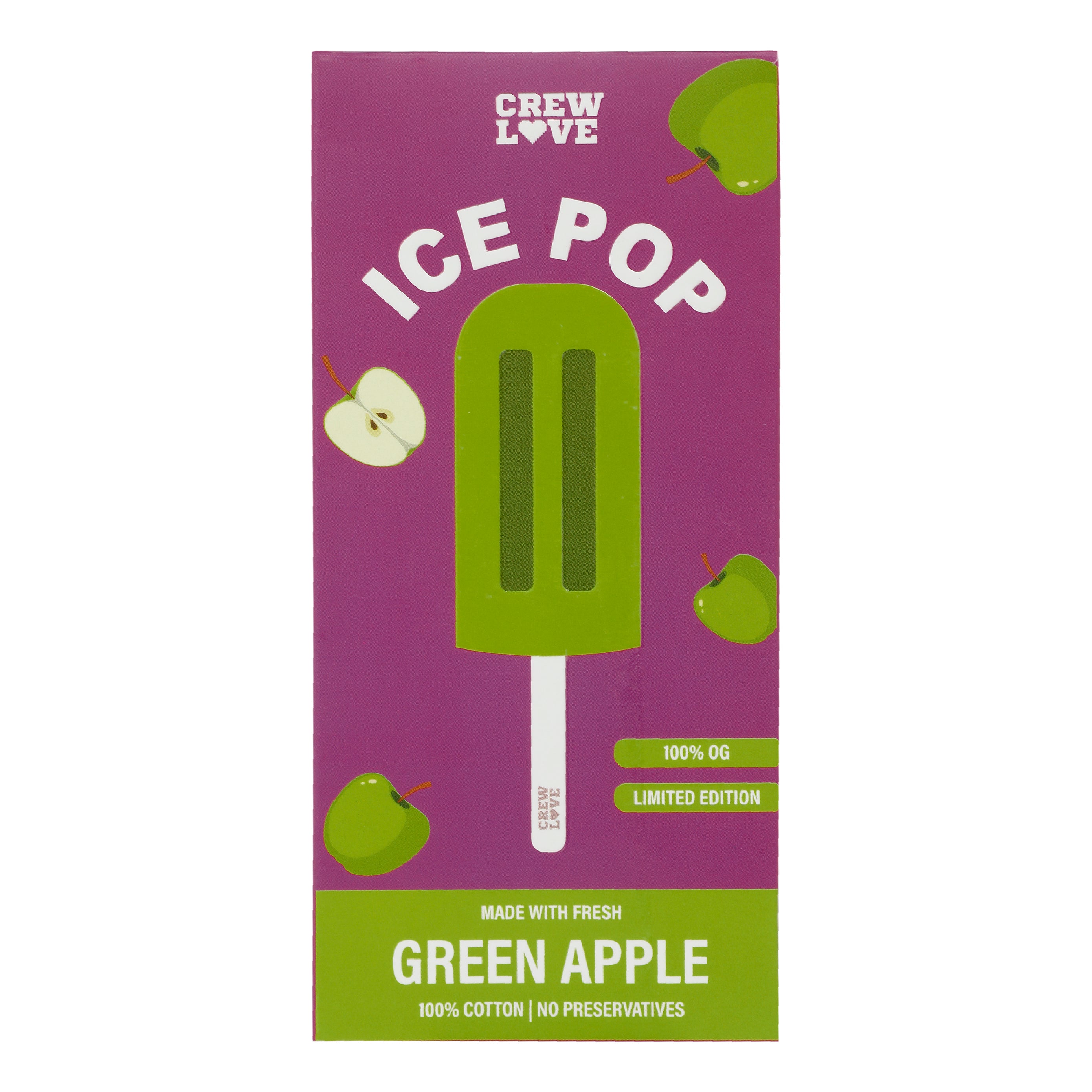 CDC ICE POP SOCKS - GREEN APPLE