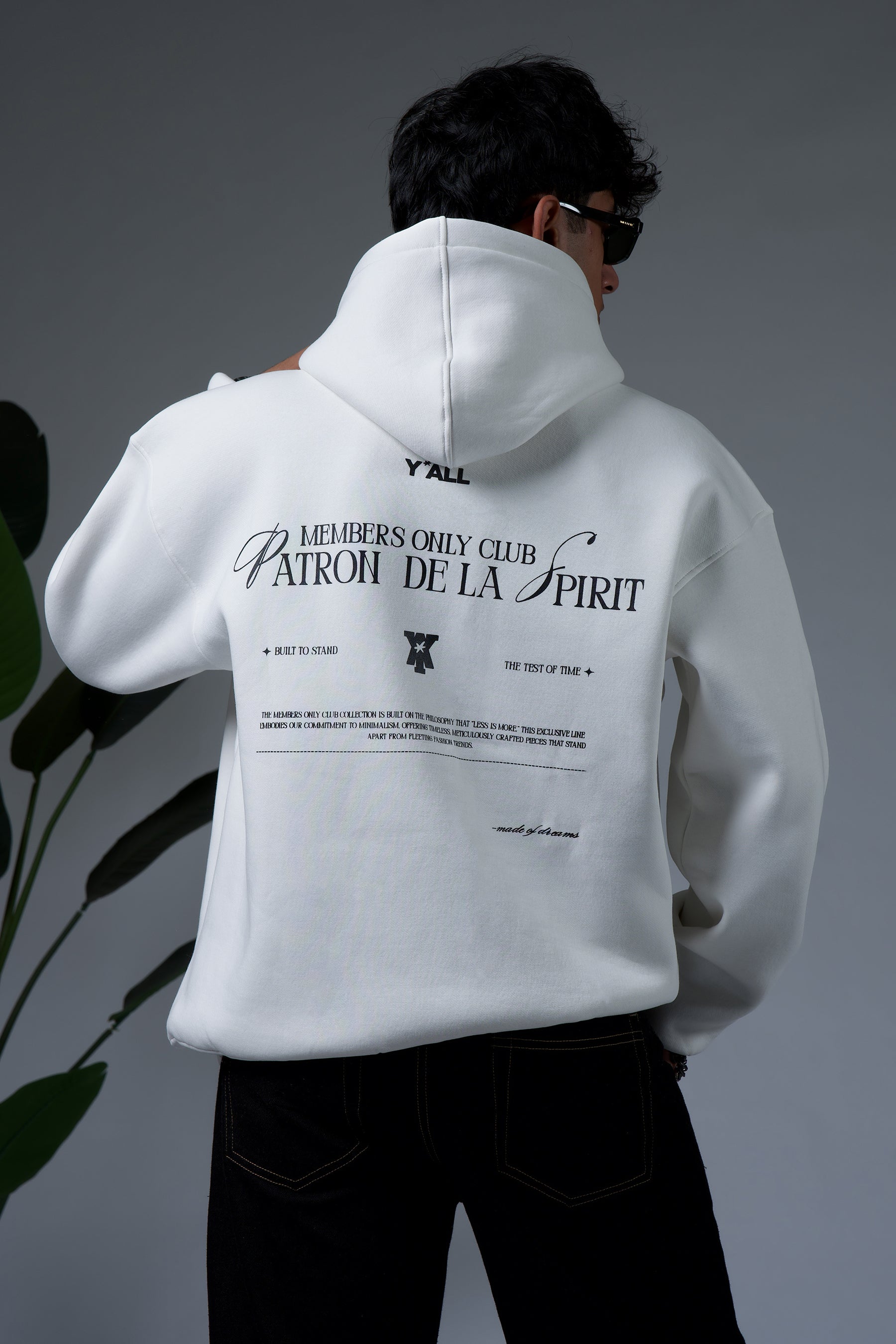 MEMBERS ONLY CLUB 2026 - HOODIE OFF WHITE