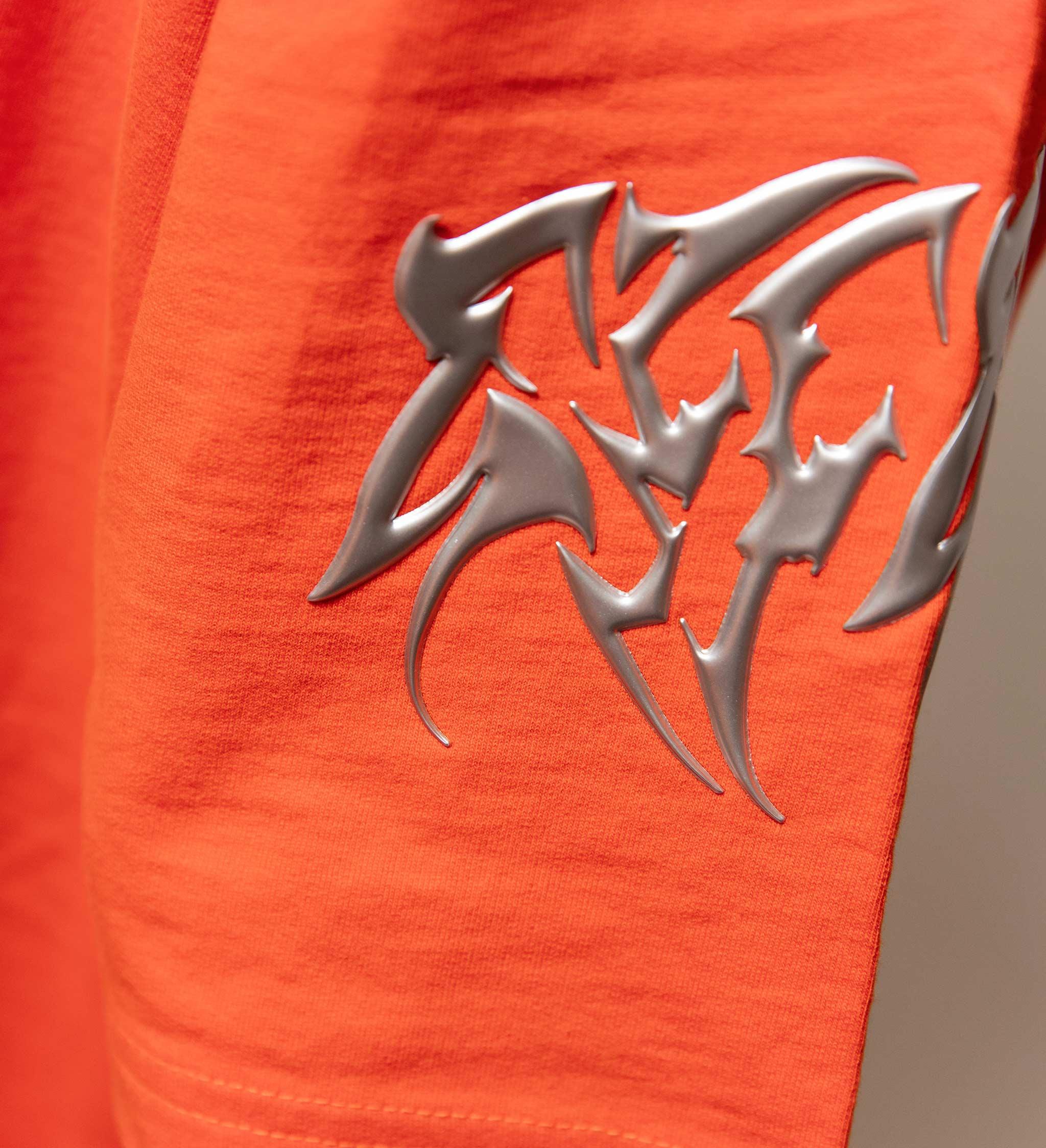 'Monstrosity' Distressed Metal Embroidered T-shirt