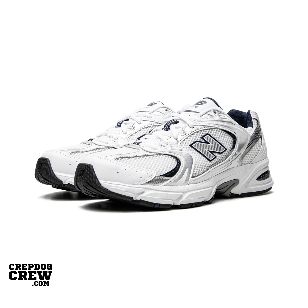 New Balance 530 White Silver Navy