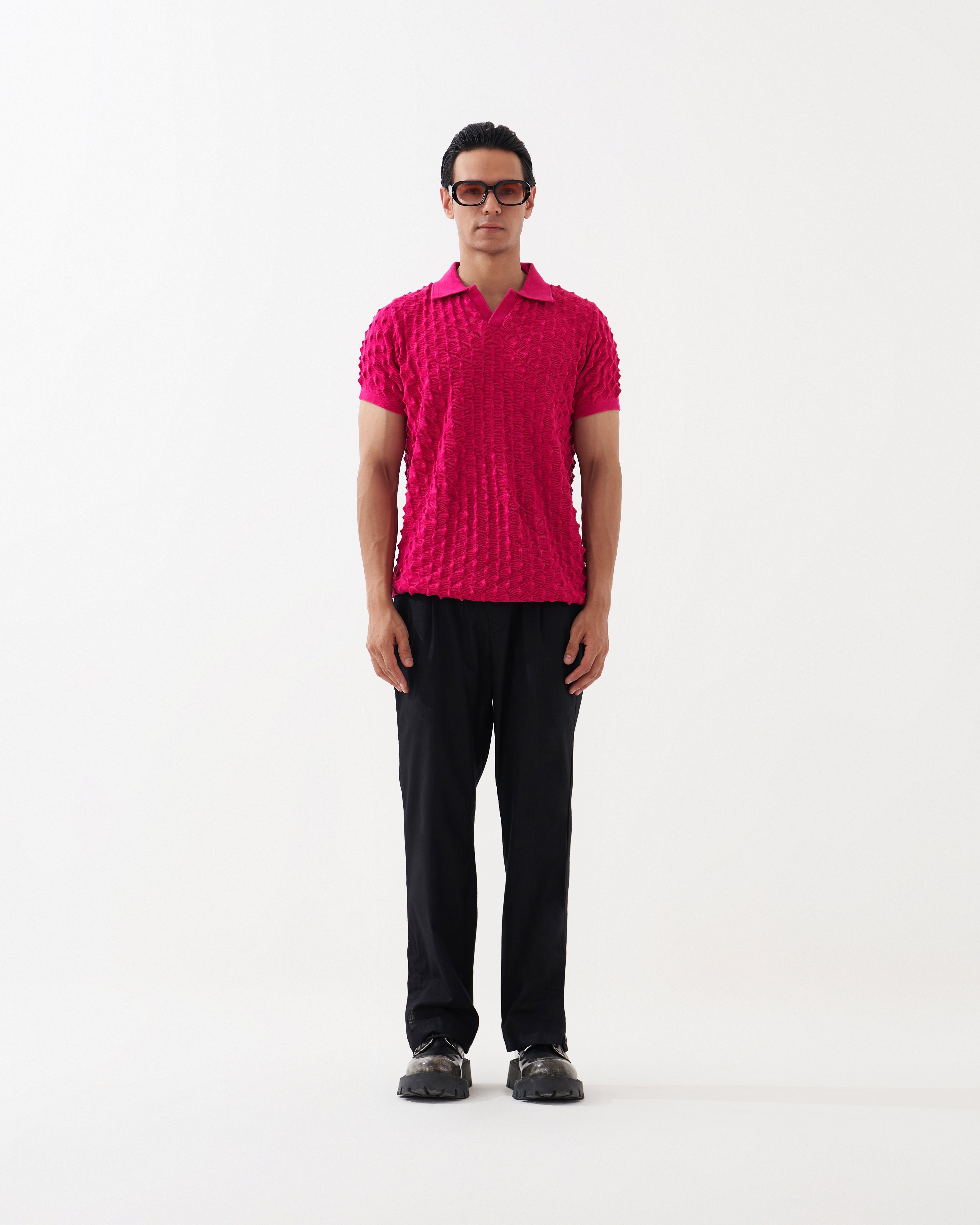 SPIKEY POLO (NATTY PINK)