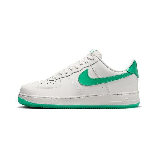 Nike Air Force 1 Low 07 Patent Platinum Tint Stadium Green