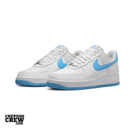 Nike Air Force 1 Low '07 White Aquarius Blue