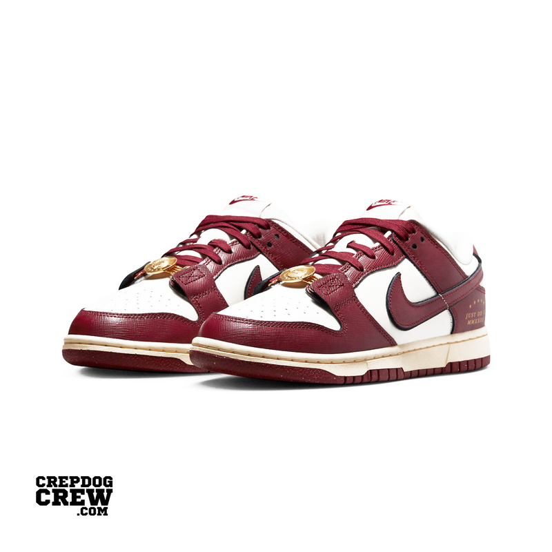 Nike Dunk Low SE Just Do It Sail Team Red (W) | Nike Dunk | Sneaker Shoes by Crepdog Crew