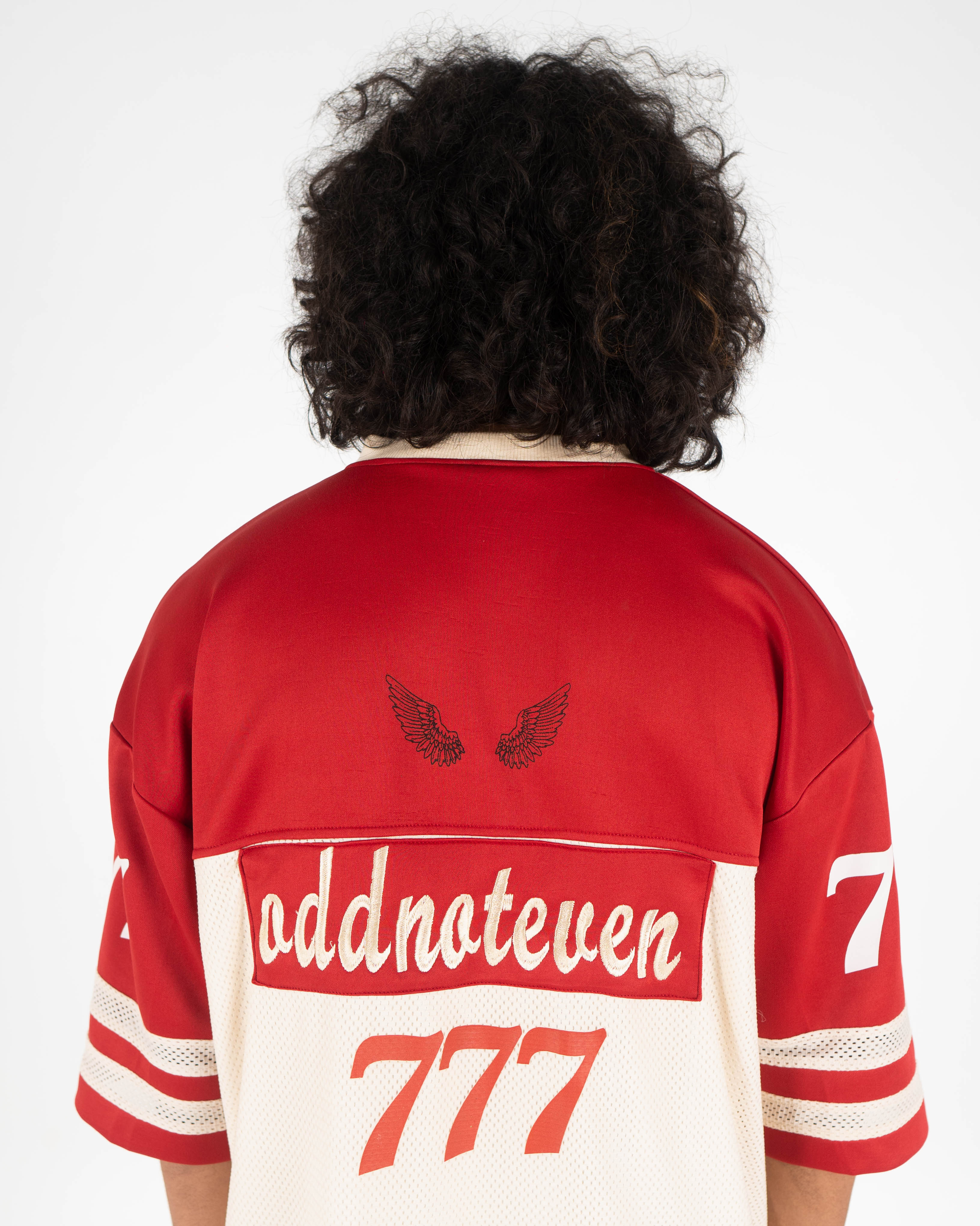 777 Red-Beige Jersey