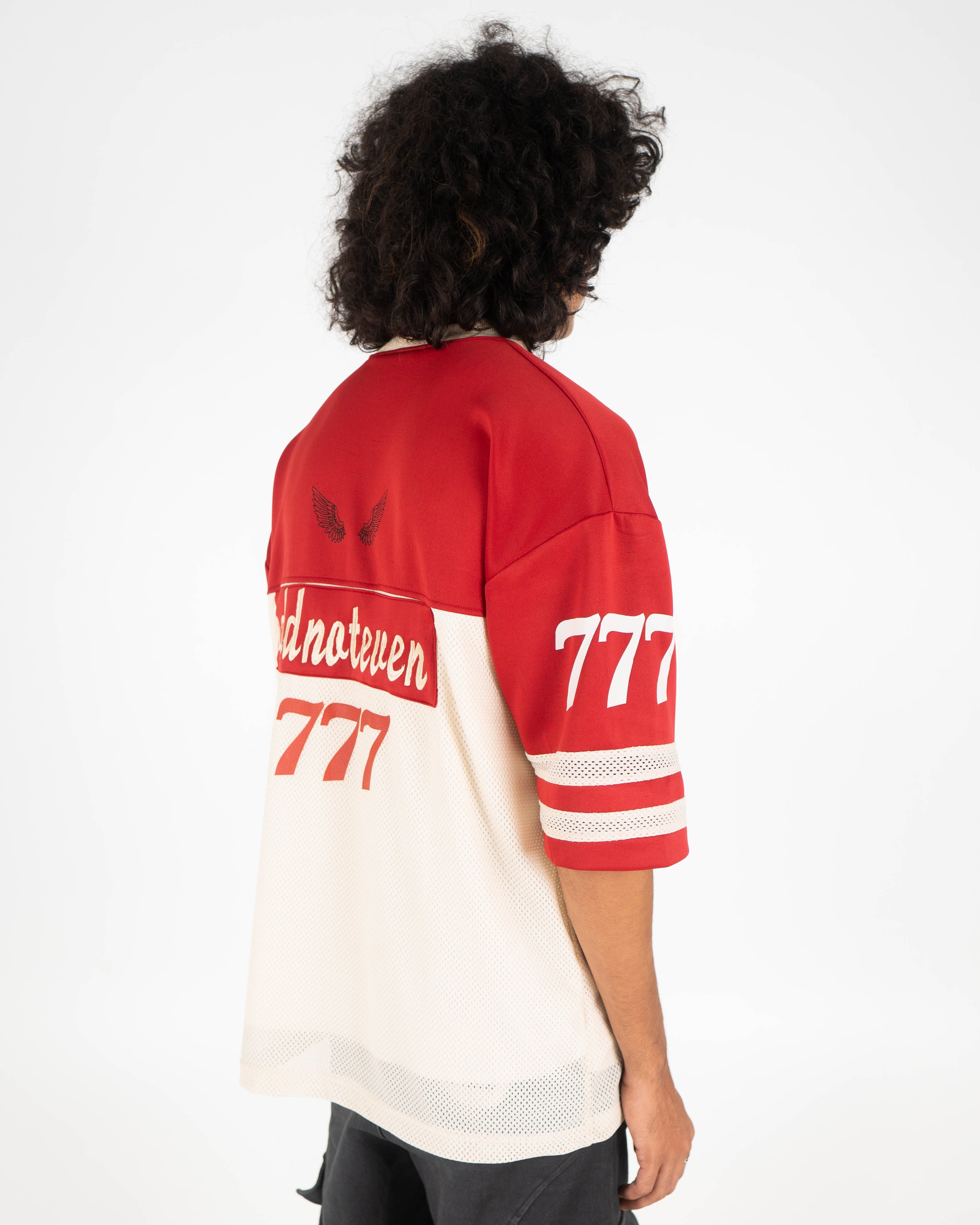 777 Red-Beige Jersey