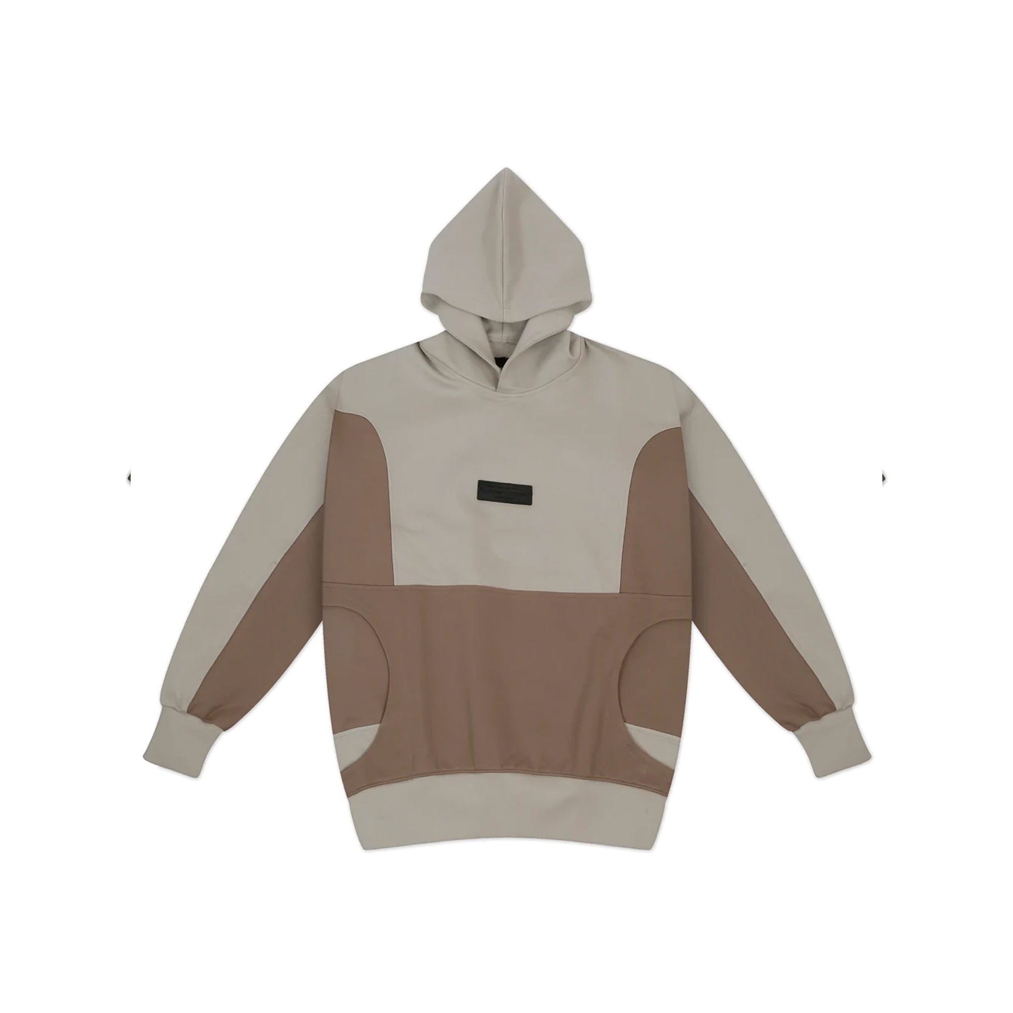 OBLIQUE COLOR BLOCK HOODIE