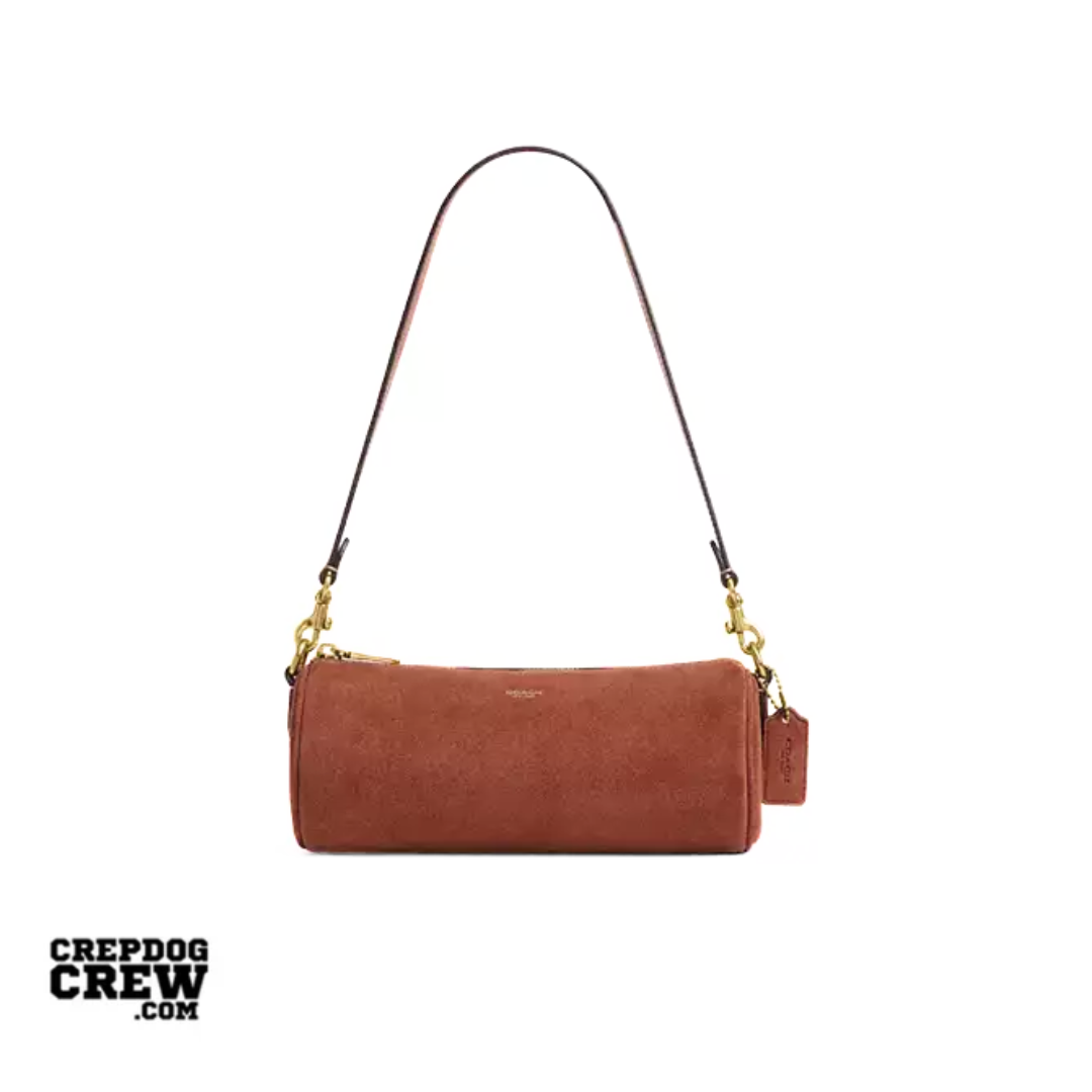 Coach Barrel Bag Brass Clay