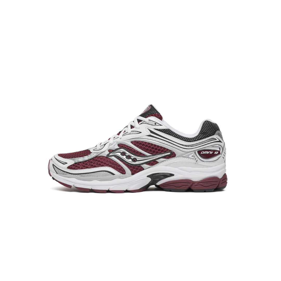 Saucony ProGrid Omni 9 Maroon White