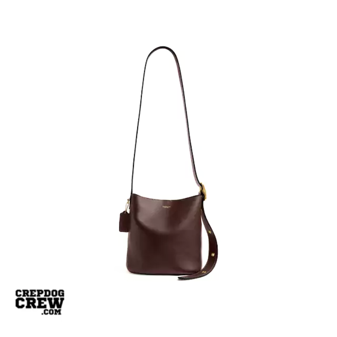 Coach Bleecker Bucket Bag 21 smooth leather Brass Maple
