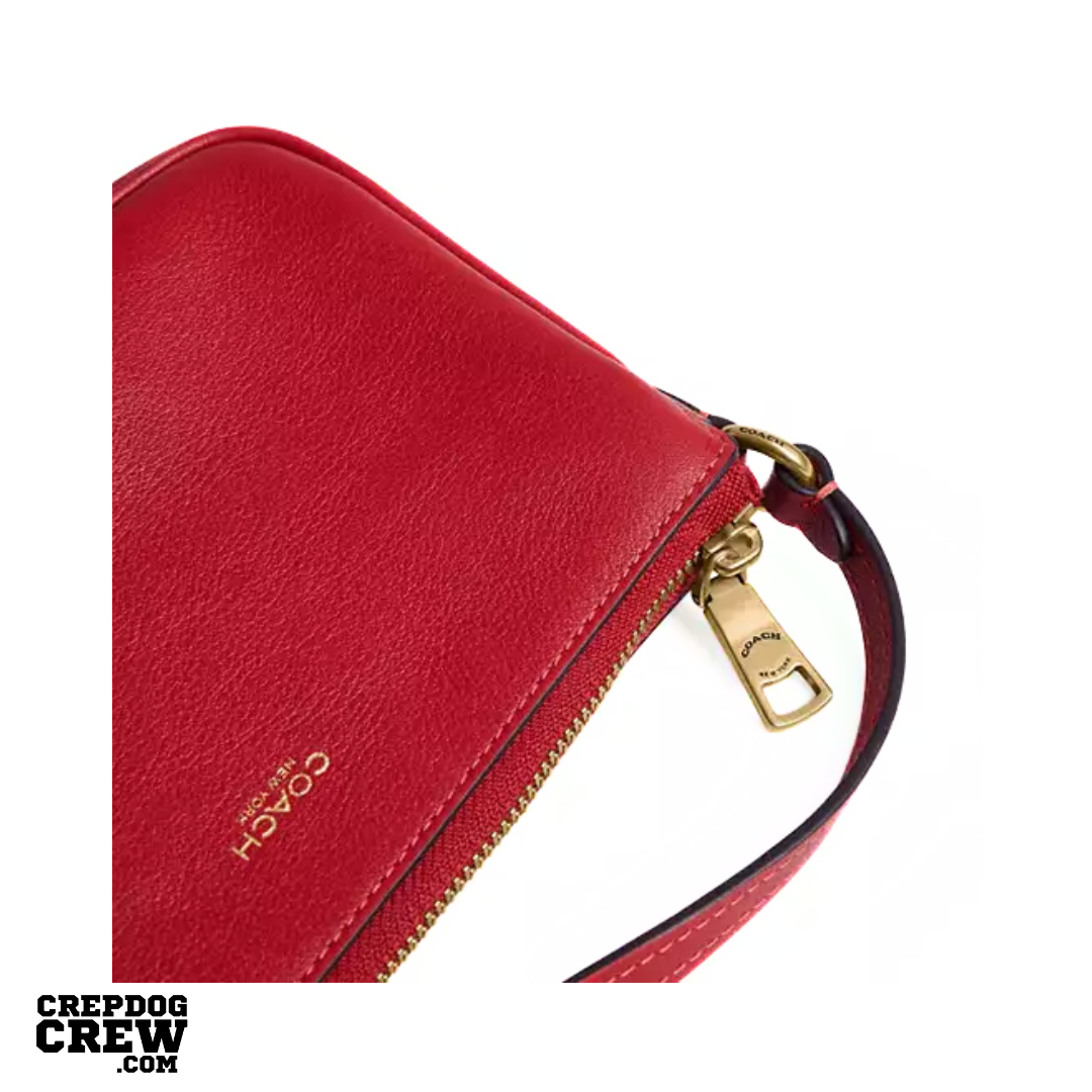 #Color_natural grain leather Brass Scarlet
