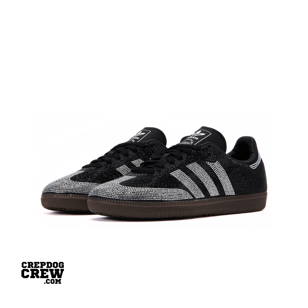 adidas Samba OG Rhinestone Black Silver