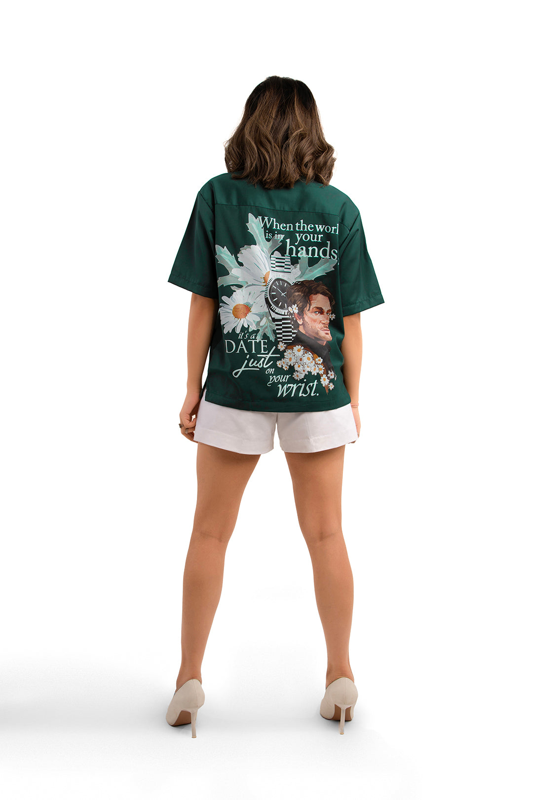 DATEjust shirt - Bottle green