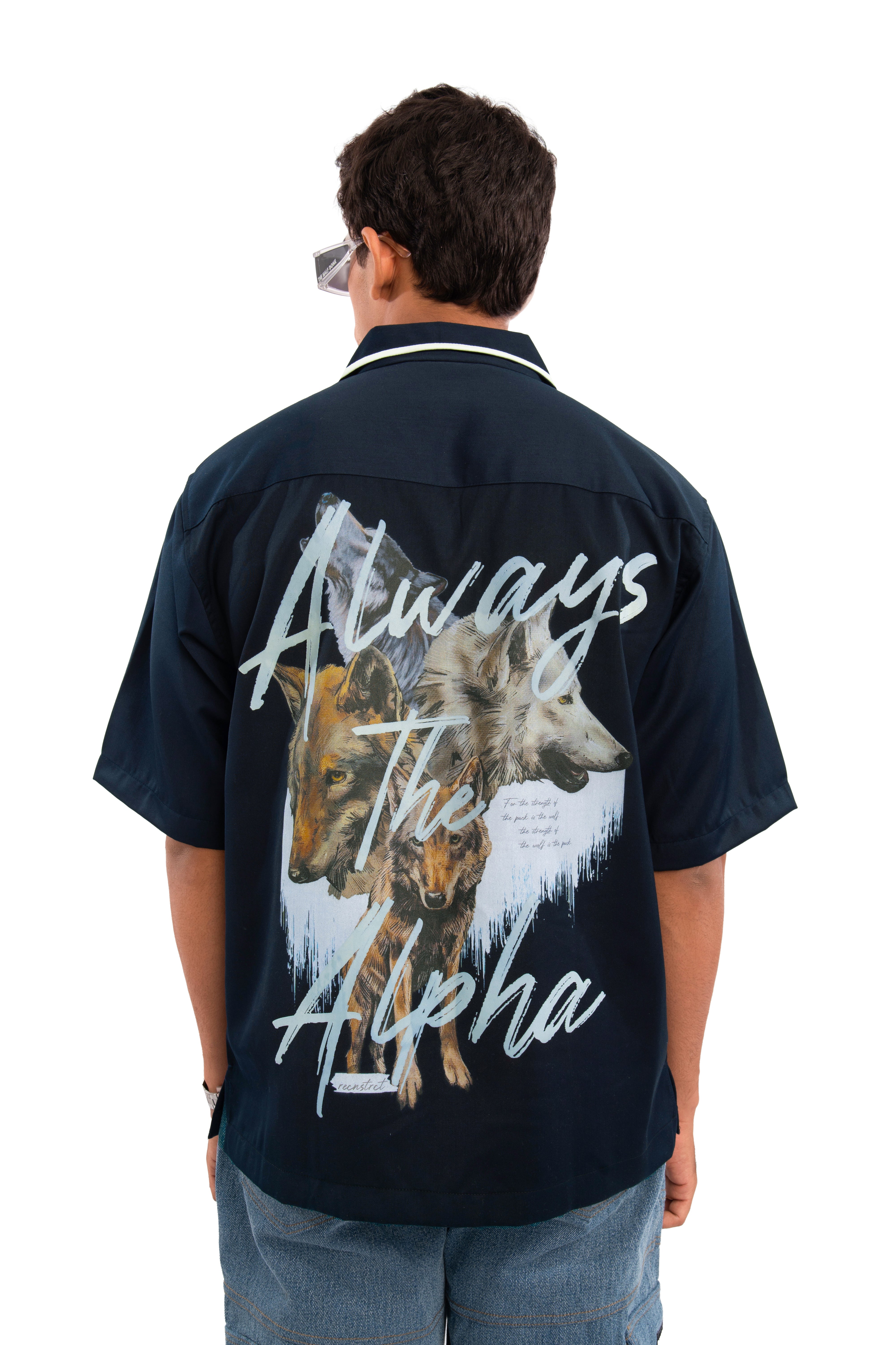 Aplha shirt - Navy blue